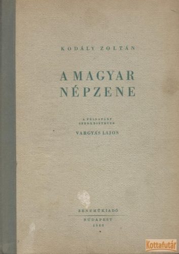 A magyar népzene (1960)