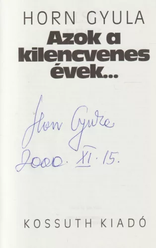 Azok a kilencvenes évek...(aláírt)