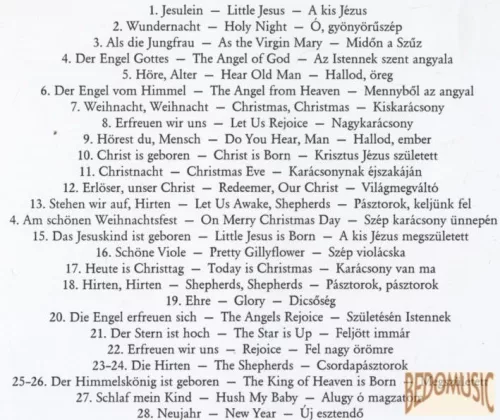 Csordapásztorok - Magyar karácsonyi énekek zongorára