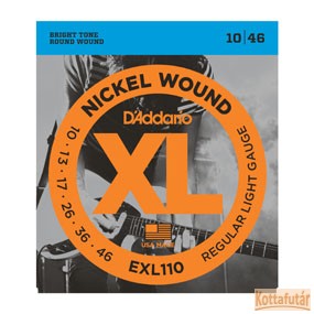 D'Addario EXL110 húrkészlet elektromos gitárhoz