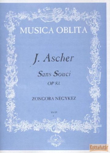 Sans Souci Op. 83. - Zongora négykéz