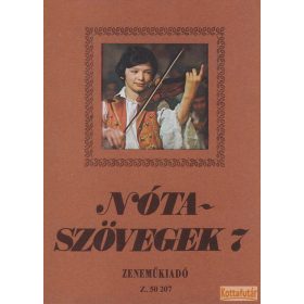 Nótaszövegek 7.