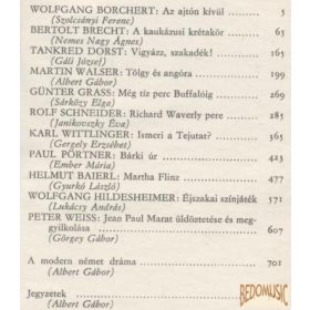 Vigyázz, szakadék! - Modern német drámák