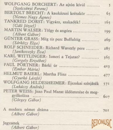 Vigyázz, szakadék! - Modern német drámák