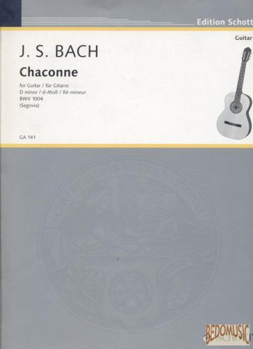 Chaconne for Guitar D minor BWV 1004