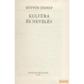 Kultúra és nevelés
