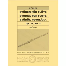 Etűdök fuvolára 1. Op. 33. No. 1.