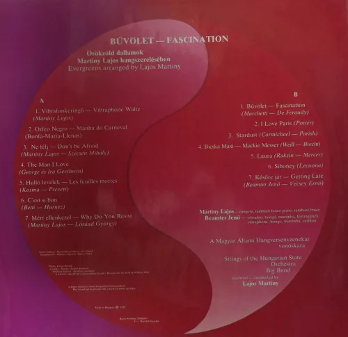 Beamter Jenő - Martiny Lajos - Bűvölet (LP)