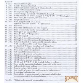 Dallamvezetés - Harmonizáció - Improvizáció iskolája