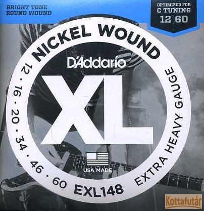 D'Addario EXL148 húrgarnitúra eletromos gitárhoz