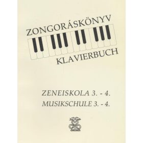 Zongoráskönyv 3-4.