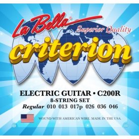 La Bella Criterion C200R húrkészlet elektromos gitárhoz