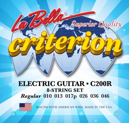 La Bella Criterion C200R húrkészlet elektromos gitárhoz
