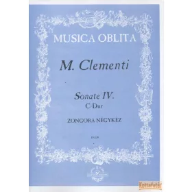 Sonate IV. C-Dúr - zongora négykéz