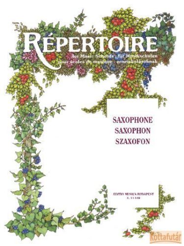 Répertoire zeneiskolásoknak - Szaxofon