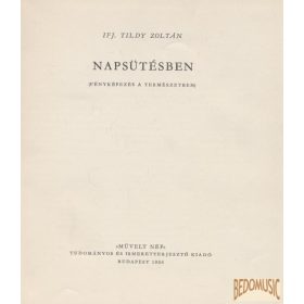 Napsütésben (Fényképezés a természetben)
