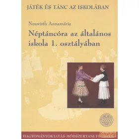 Néptáncóra az általános iskola 1. osztályában