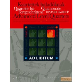   Kvartettek haladóknak választható hagszerösszeállítással