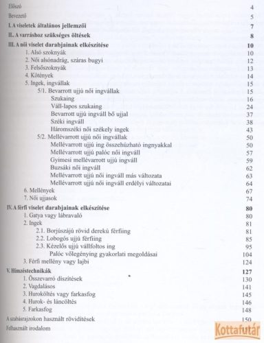 Népi szabás és díszítés