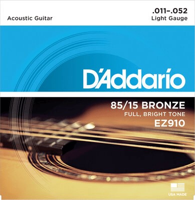 D'Addario EZ910 húrgarnitúra akusztikus gitárhoz