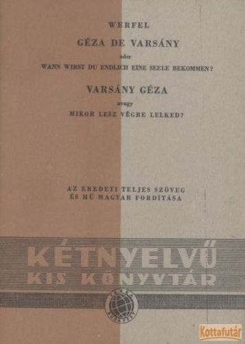 Géza de Varsány / Varsány Géza