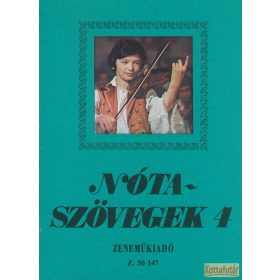 Nótaszövegek 4.
