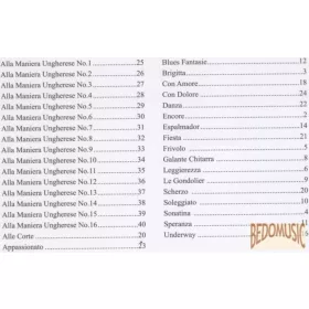 35 klasszikus gitáretűd