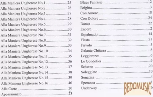 35 klasszikus gitáretűd