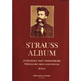 Strauss album zongorára vagy harmonikára