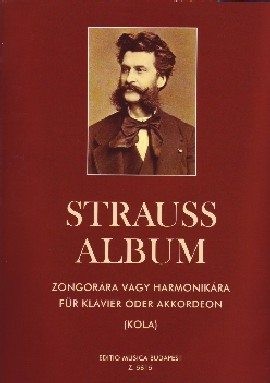 Strauss album zongorára vagy harmonikára