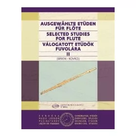 Válogatott etűdök fuvolára 2.