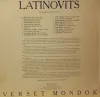 LATINOVITS ZOLTÁN - Verset mondok (LP)