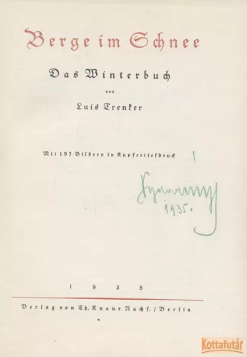 Berge im Schnee - Das Winterbuch