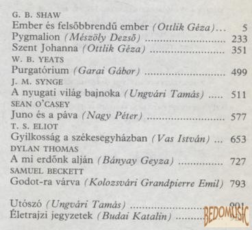 XX. századi angol drámák