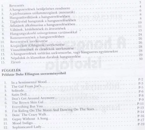 A hangszerelés iskolája