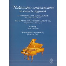 Preklaszzikus zongoradarabok kicsiknek és nagyoknak