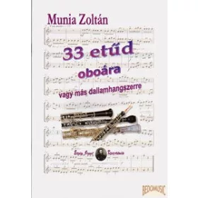33 etűd oboára vagy más dallamhangszerre