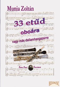 33 etűd oboára vagy más dallamhangszerre