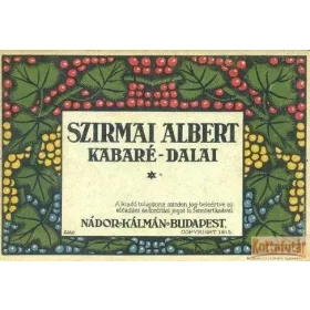 Szirmai Albert kabaré-dalai