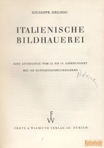 Italienische Bildhauerei