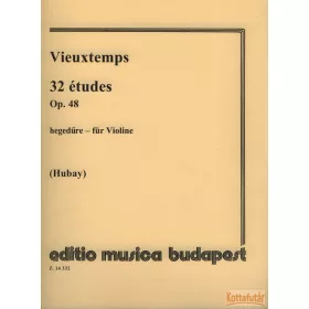 32 études Op. 48 hegedűre