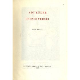 Ady Endre összes versei I-II. (1962)