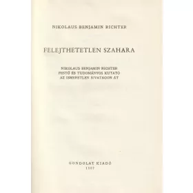 Felejthetetlen Szahara