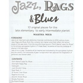 Jazz, Rags & Blues book 1