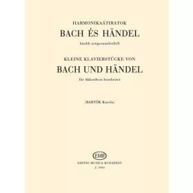 Harmonikaátiratok Bach és Händel kisebb zongoraműveiből
