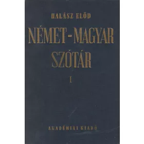 Német-magyar szótár I-II.