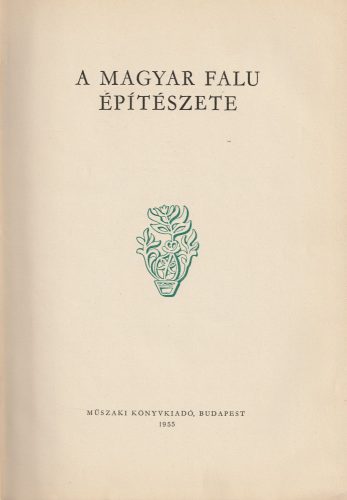 A magyar falu építészete
