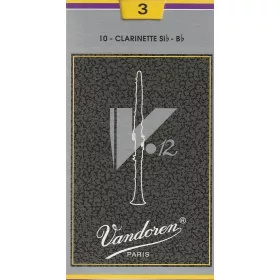 Vandoren V12 klarinét nád 3-as