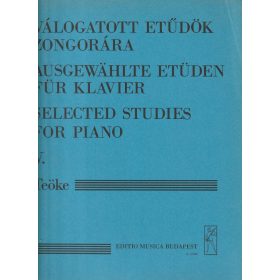 Válogatott etűdök zongorára V.