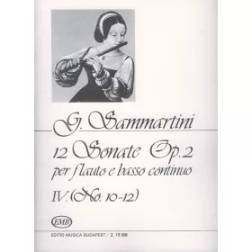 12 szonáta IV. op. 2 (No. 10-12)